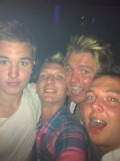 The young whipper snappers, out clubbing
