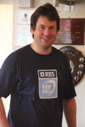 One of the Work Day organisers, Mr Duncan Wardle. He ate LOADS of bacon rolls